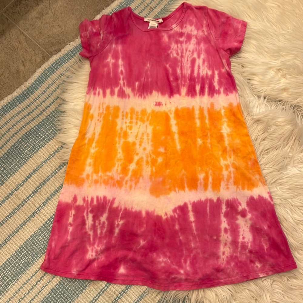 Girls caution to the wind dress